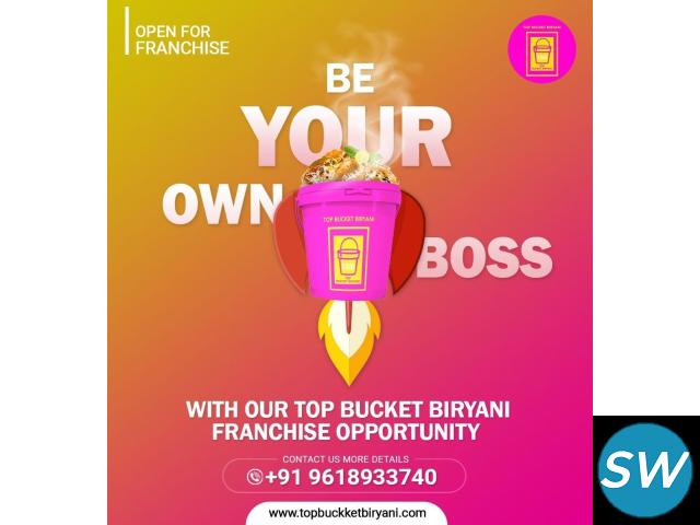 Bucket Biryani Franchise in India | Top Bucket Biryani - 1