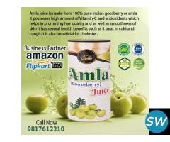 Amla Juice is a great source of vitamin C that promotes hair growth - 1