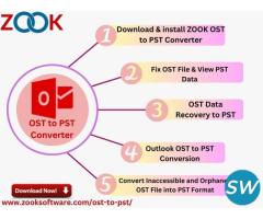 OST to PST Converter to Export OST files into PST format
