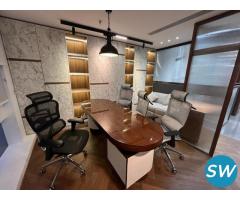 Elevate Your Workspace with Our Custom Office Interiors!