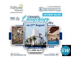 Your Dream Home Awaits: Vedansha's Fortune Homes 3BHK and 4BHK Duplex Villas