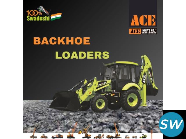 backhoe loader in india - 1