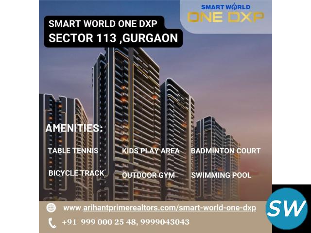 Best Apartmante Smart World Sector 113 Gurgaon - 1