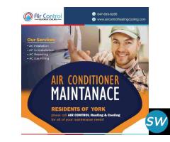 Residents of York, please call Air Control Heating & Cooling - 1