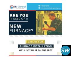 Call us for furnace installation—we'll install it on the spot
