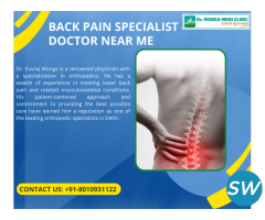 Back Pain Specialist Doctor Near Me | 8010931122