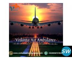 Get Vedanta Air Ambulance Service in Allahabad with Life-Care Advanced Ventilator Setup - 1