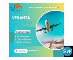 Avail of Vedanta Air Ambulance Service in Jamshedpur with Life-Care CCU Setup