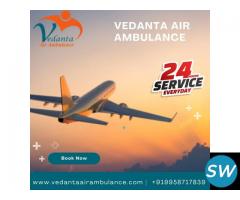 Choose Vedanta Air Ambulance Service in Ranchi for a Modern Medical Machine