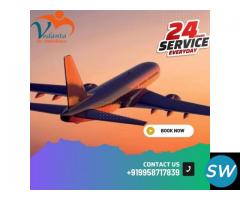 Hire Vedanta Air Ambulance Service in Dibrugarh with Up-to-Date ICU Setup