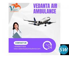 Get Life-Saving Vedanta Air Ambulance Service in Mumbai with CCU Facilities - 1