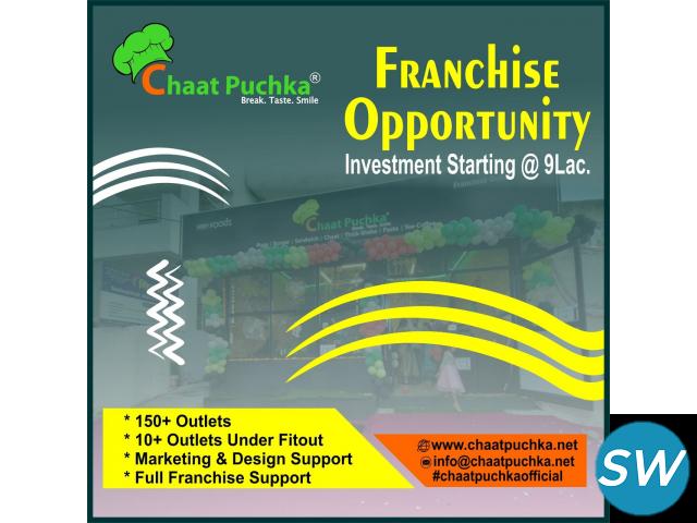Fastest Growing Food Franchise Business - Chaat Puchka - 1