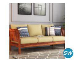 Luxurious Living: Wooden Sofas - Your Style, Your Space!