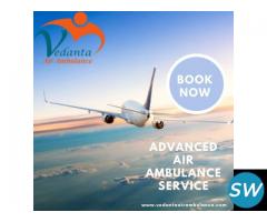 Take Top-class Vedanta Air Ambulance Service in Siliguri with the Competent Medical Team