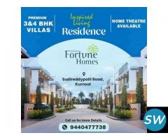 Vedansha's Fortune Homes 3BHK and 4BHK Duplex Villas with Home Theater Near Sudi - 1