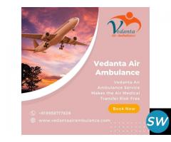 Avail of Top-Notch ICU Setup by Vedanta Air Ambulance Service in Mumbai - 1