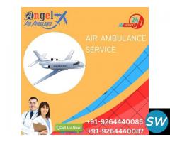 Hire India's No-1 Angel Air Ambulance Service in Ranchi at a Low-Cost