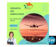Avail First-class Vedanta Air Ambulance Service in Allahabad for Safe Transportation of Patients