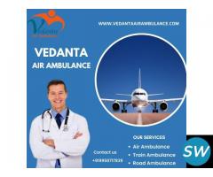 Use Excellent Vedanta Air Ambulance Service in Jamshedpur for Fast Transportation of Patients - 1