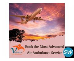 Select Topnotch Vedanta Air Ambulance Service in Indore for Instant Transportation of Patients