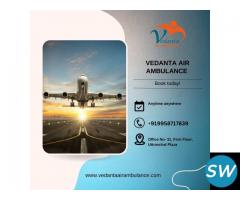 Avail of Vedanta Air Ambulance Service in Mumbai for Fastest Patient Transfer - 1