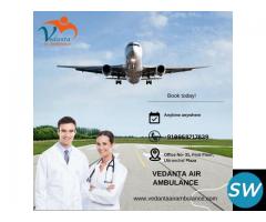 Avail Life-Care Vedanta Air Ambulance Service in Dibrugarh with Quick Patient Move - 1