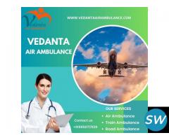 Use Life-saving Vedanta Air Ambulance Service in Jamshedpur for the Fastest Patient Transfer