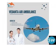Select Top-Grade Vedanta Air Ambulance Service in Siliguri for Speedy Patient Transfer