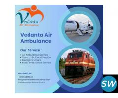 Hire High-tech Vedanta Air Ambulance Service in Jabalpur for Speedy Patient Transfer - 1