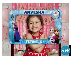 Birthday Party supplies with baby name - 1
