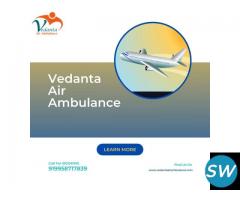 Select Top-Class Vedanta Air Ambulance Service in Ranchi for instant Patient Transportation - 1