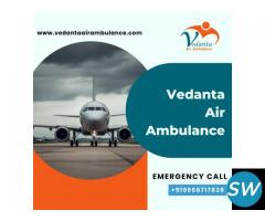 Avail of Top-rated Vedanta Air Ambulance Service in India for Speedy Patient Transportation