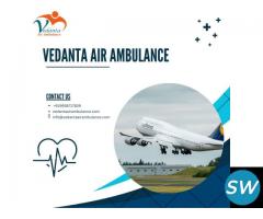 Get Advanced Vedanta Air Ambulance Service in Raipur with World-class Medical Machine - 1