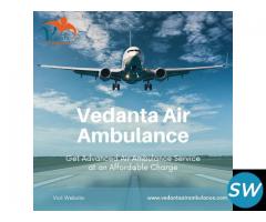 Hire High-tech Vedanta Air Ambulance Service in Bhopal with World-class Patient Transfer - 1