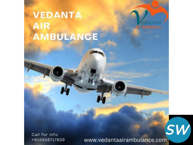 Hire Top-Rank Vedanta Air Ambulance Service in Allahabad with World-class Healthcare Team - 1