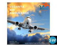 Hire Top-Rank Vedanta Air Ambulance Service in Allahabad with World-class Healthcare Team - 1