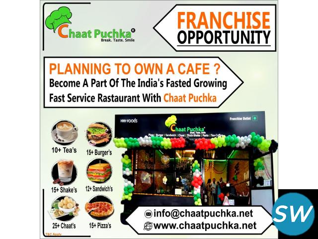 Best Restaurant Franchise India - Chaat Puchka - 1