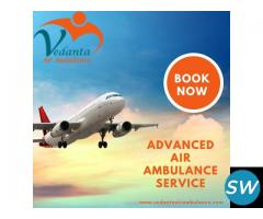 Hire Top-class Vedanta Air Ambulance Service in Jamshedpur to Comfortable Patients Transfer
