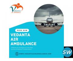 Take First-class Vedanta Air Ambulance Service in Gorakhpur for Advanced Transfer of Patients