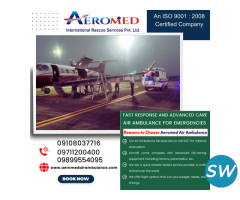 ICU Services Available In Aeromed Air Ambulance Service In Chennai