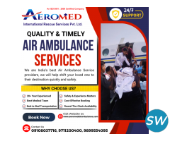 Aeromed Air Ambulance Service in Patna: Paramedics