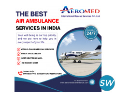 Expanding the Reach: Aeromed Air Ambulance Service in Ranchi Commitment to Serving in Remote Areas