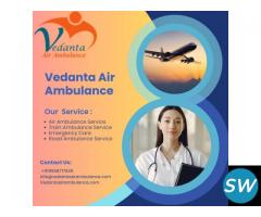 Take the Most Advanced Vedanta Air Ambulance Service in Mumbai with Medical Experts Professional