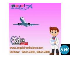 Obtain Angel  Air Ambulance Service in Muzaffarpur with Top-Level Medical Facilities - 1