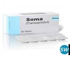 Buy Soma 500mg (Carisoprodol) online at Health Naturo