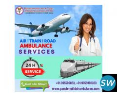 Panchmukhi Train Ambulance in Patna is known for its Excellent Medical Transportation