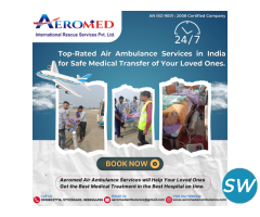 The Overall Features Are Cost-Effective: Aeromed Air Ambulance Service In Ranchi - Transport Your Lo