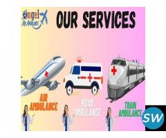 For Offering Trouble Free Journey Angel Air Ambulance Ranchi is Considered Effective