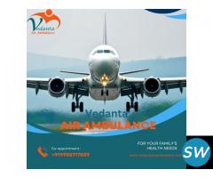 Avail of First-Class Vedanta Air Ambulance Service in Dibrugarh for Care Patient Transfer