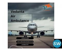 Take Advanced-class Vedanta Air Ambulance Service in Siliguri to Care for Patients Transport